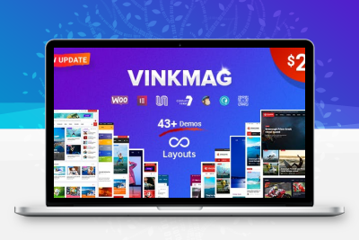 Vinkmag英文版主题 WordPress响应式 新闻杂志主题