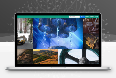 自采集在线电脑壁纸php源码v2.0自适应端