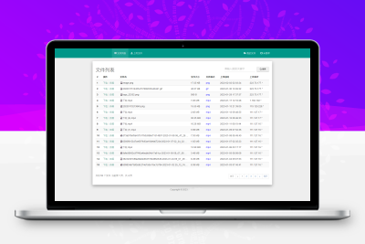 彩虹外链网盘V5.4更新 新增用户系统与分块上传