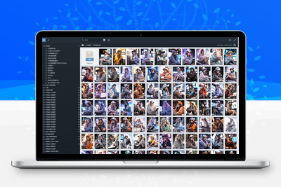 图库资源整站打包源码 附图片库(共190G)