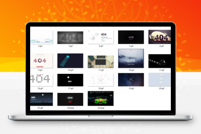 【精心整理】25个带有酷炫动画的创意404错误页面源码