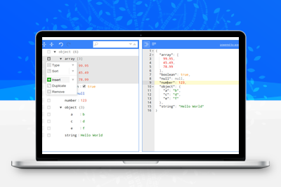 很完善的一款网页版JSON编辑器源码 需要的自取