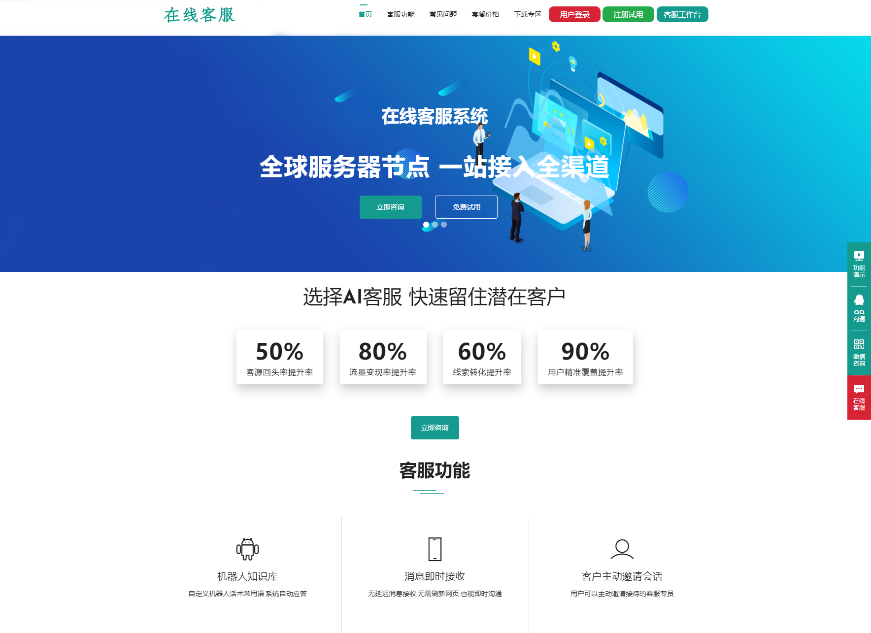 运营级在线客服系统源码 附教程插图1
