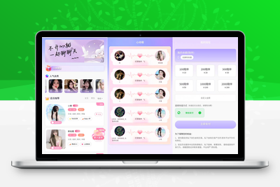 最新陪玩陪聊系统网站源码 娱乐交友系统公众号版