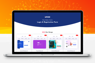 分享16个网站后台登录注册页面源码 总有几款适合你