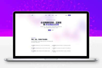 企云网多应用授权系统源码 正版查询系统源码