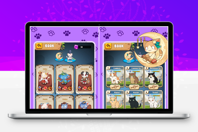 萌猫 合并卡牌 RPG抽卡游戏 Unity3D休闲益智游戏源码完整项目